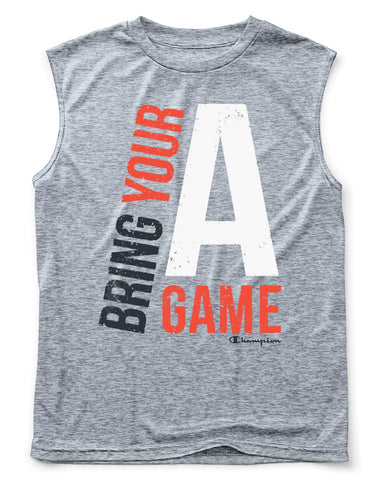 Champion Boys Muscle Graphic Tee