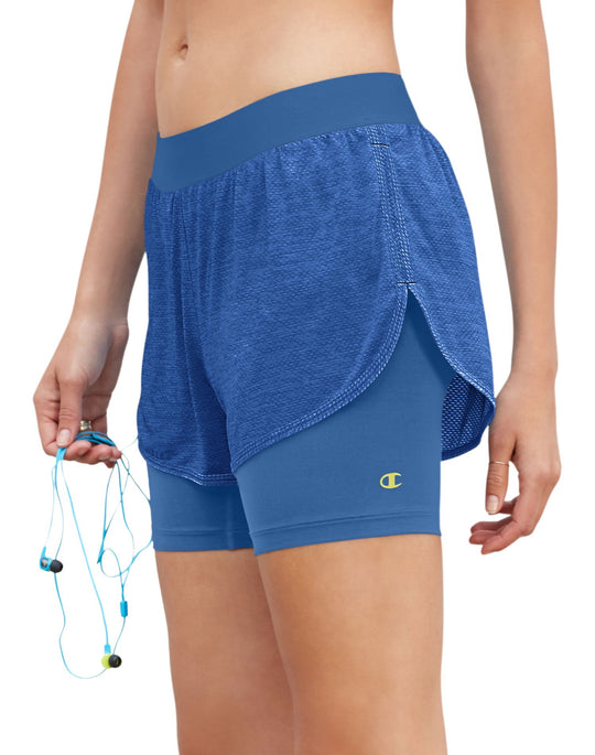 Champion Vapor 6.2 Women`s Two-in-One Shorts