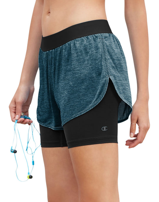 Champion Vapor 6.2 Women`s Two-in-One Shorts