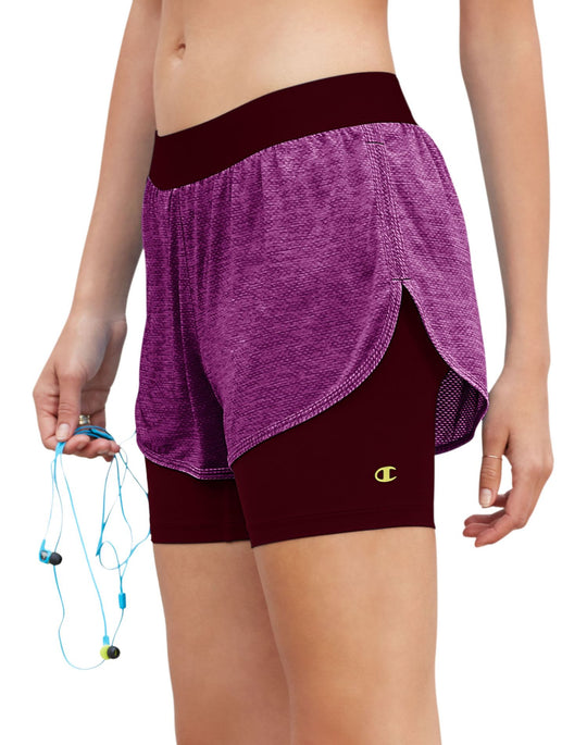 Champion Vapor 6.2 Women`s Two-in-One Shorts