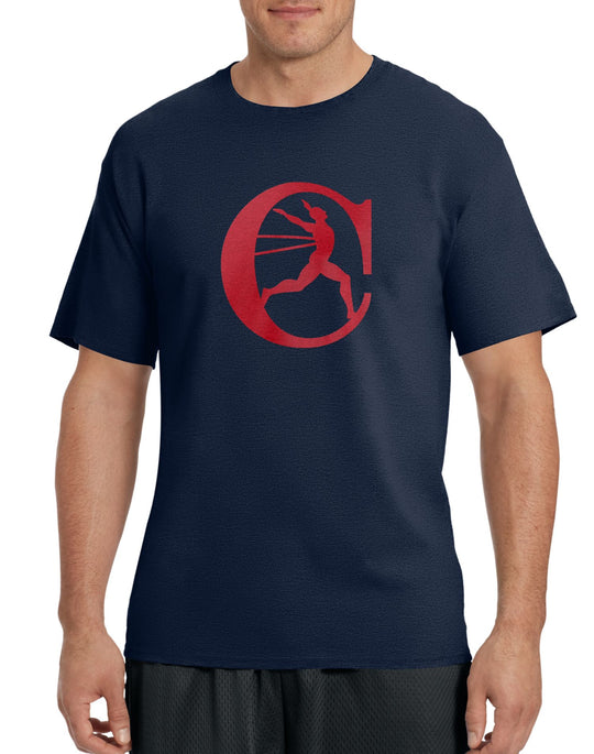 Champion Men`s Cotton-Rich Graphic T Shirt