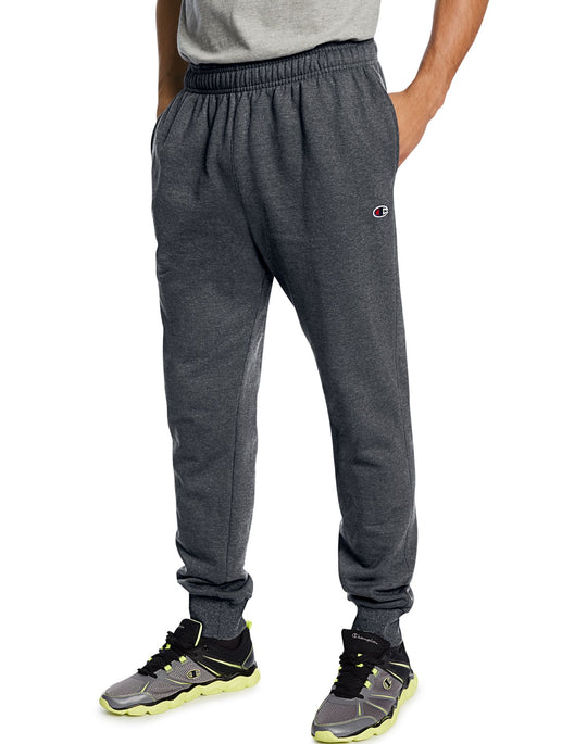 Champion Men`s Powerblend Retro Fleece Jogger Pants
