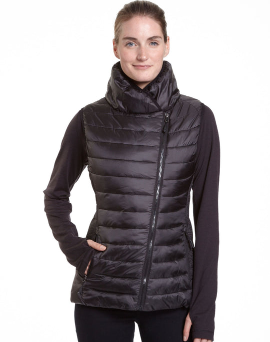 Champion Womens Assymetrical Zip Front Vest