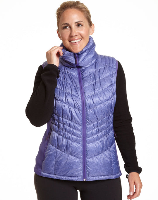 Champion Womens Hybrid Performance Poly w/Active Knit Vest