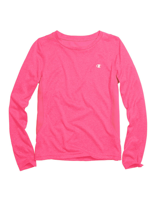 Champion Girls Long Sleeve Performance Tee