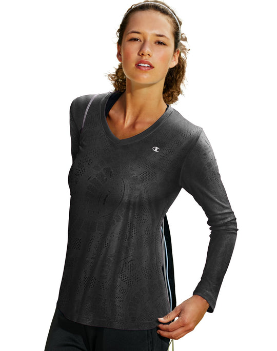 Champion Vapor PowerTrain Long Sleeve Women's Tee