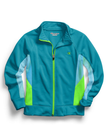 Champion Girls’ Colorblock Full-Zip Jacket