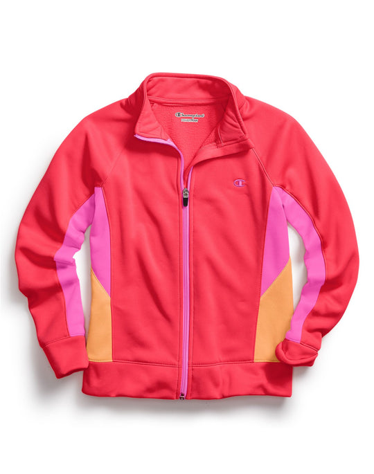 Champion Girls’ Colorblock Full-Zip Jacket