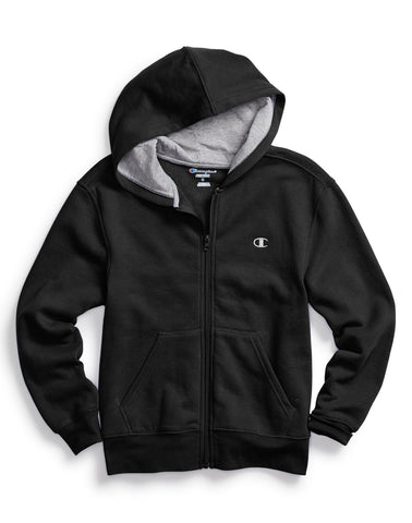 Champion Boys’ Fleece Full-Zip Hoodie