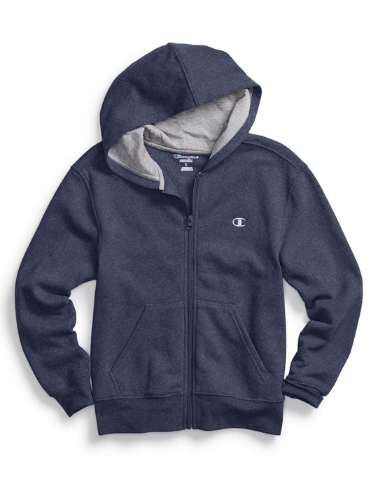 Champion Boys’ Fleece Full-Zip Hoodie