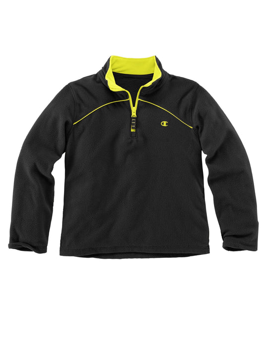 Champion Boys` Polar Fleece 1/4 Zip Pullover