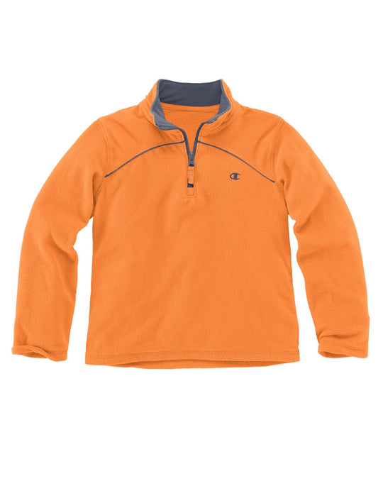Champion Boys` Polar Fleece 1/4 Zip Pullover