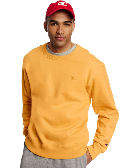 Champion Men`s Powerblend Fleece Pullover Crew