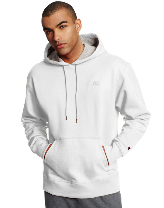 Champion Men`s Powerblend Fleece Pullover Crew