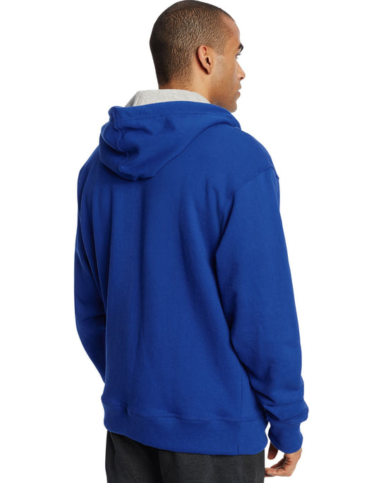 Champion Men`s Powerblend Fleece Full Zip Jacket