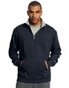 Champion Men`s Powerblend Fleece 1/4 Zip Pullover
