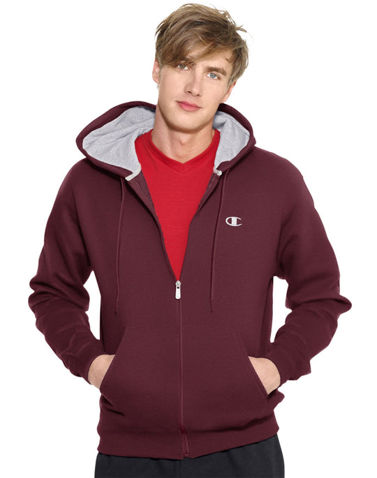 Champion Men's Eco Fleece Full-Zip Hoodie
