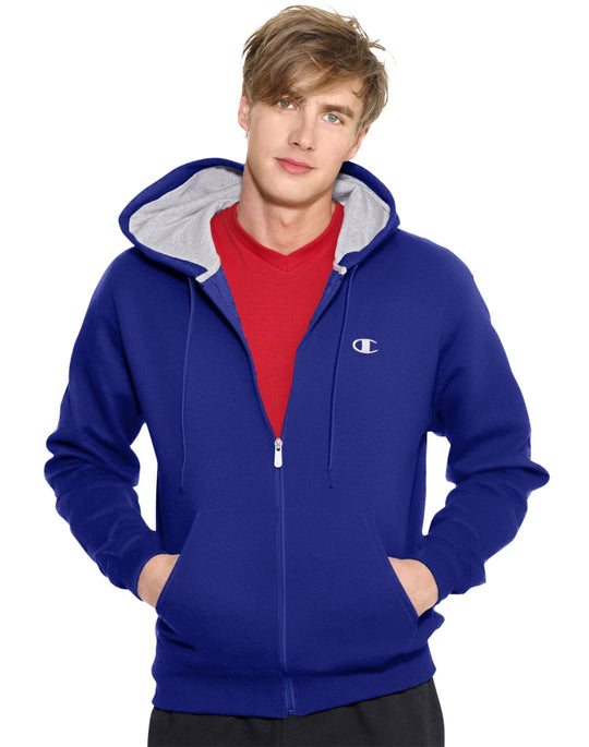 Champion Men's Eco Fleece Full-Zip Hoodie