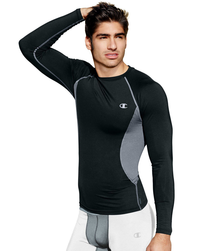 Champion Men`s Gear Compression Long-Sleeve Tee