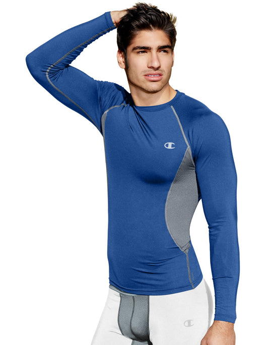 Champion Men`s Gear Compression Long-Sleeve Tee