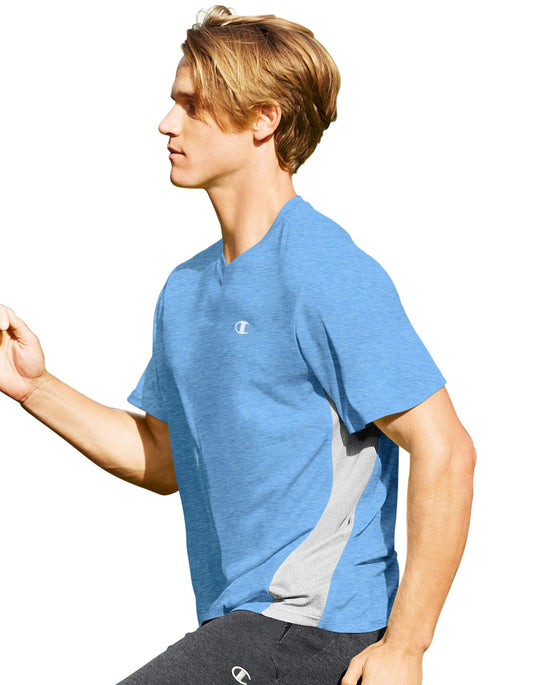 Champion Vapor Men’s Heather V-Neck Tee