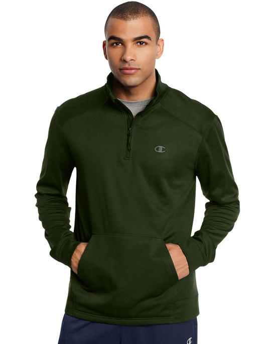 Champion Men`s Tech Fleece 1/4 Zip Pullover
