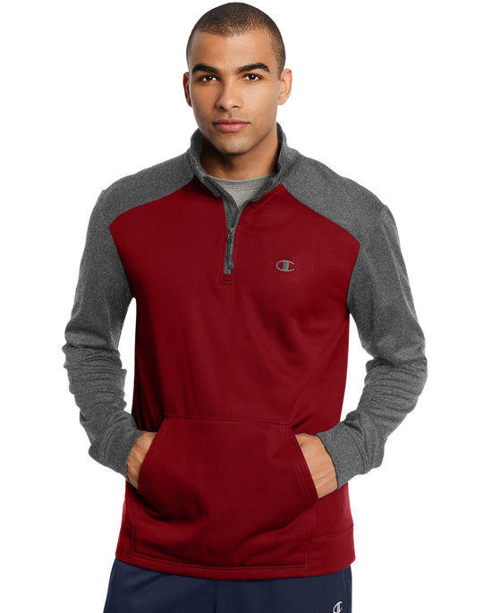 Champion Men`s Tech Fleece 1/4 Zip Pullover