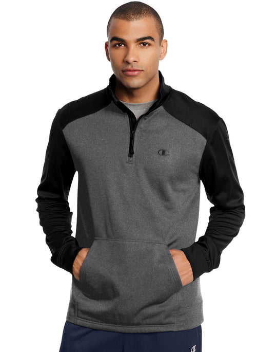 Champion Men`s Tech Fleece 1/4 Zip Pullover