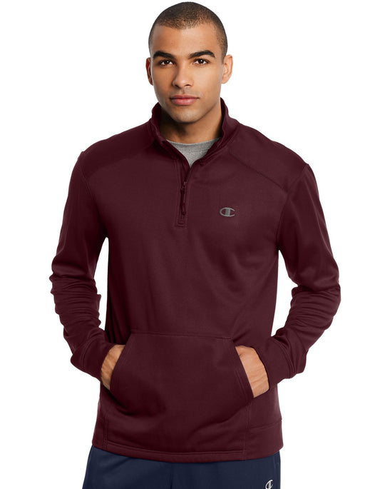 Champion Men`s Tech Fleece 1/4 Zip Pullover