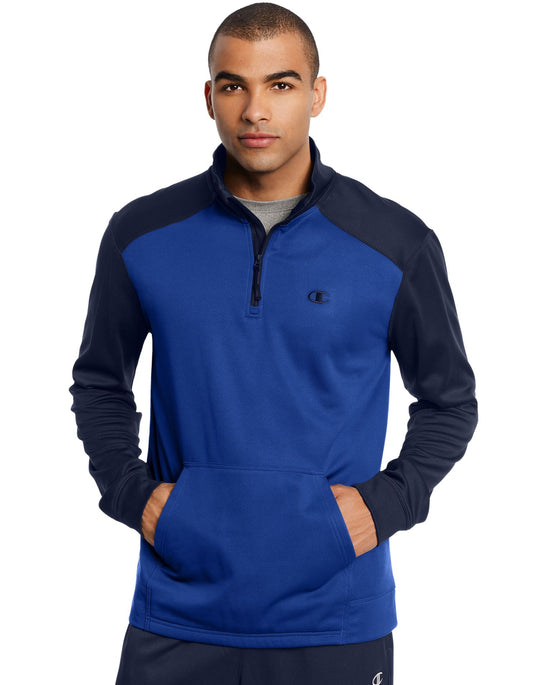 Champion Men`s Tech Fleece 1/4 Zip Pullover