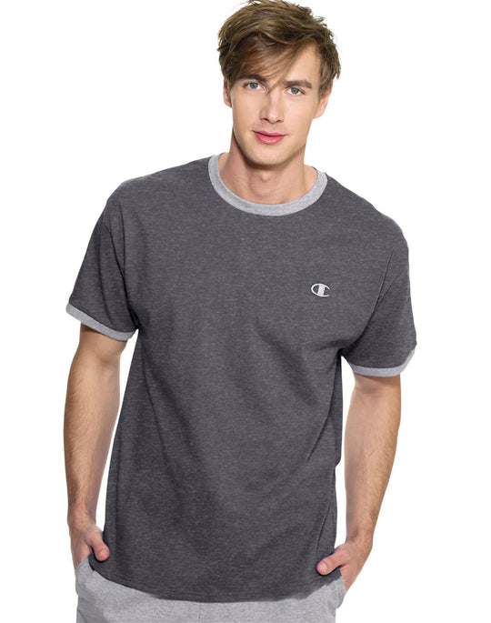 Champion Men's Jersey Ringer Tee
