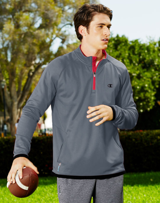 Champion Men`s Tech Fleece 1/4 Zip Pullover