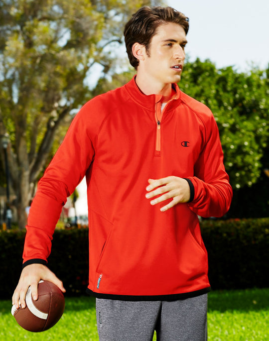 Champion Men`s Tech Fleece 1/4 Zip Pullover