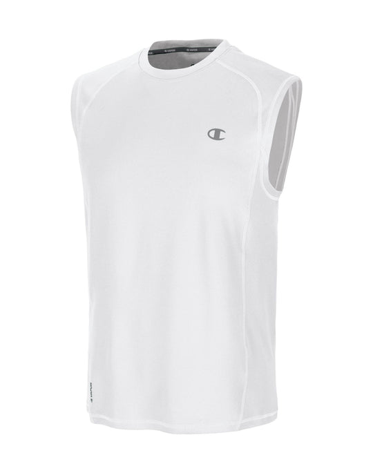 Champion Men`s PowerTrain Colorblock Muscle Tee