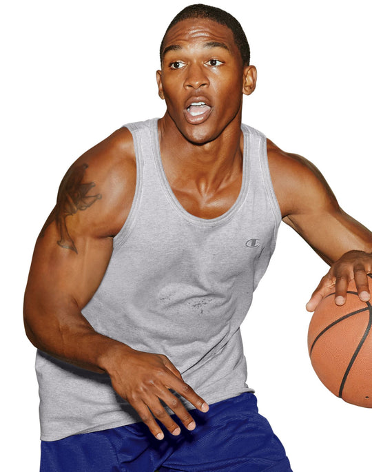 Champion Men`s Cotton Jersey Tank