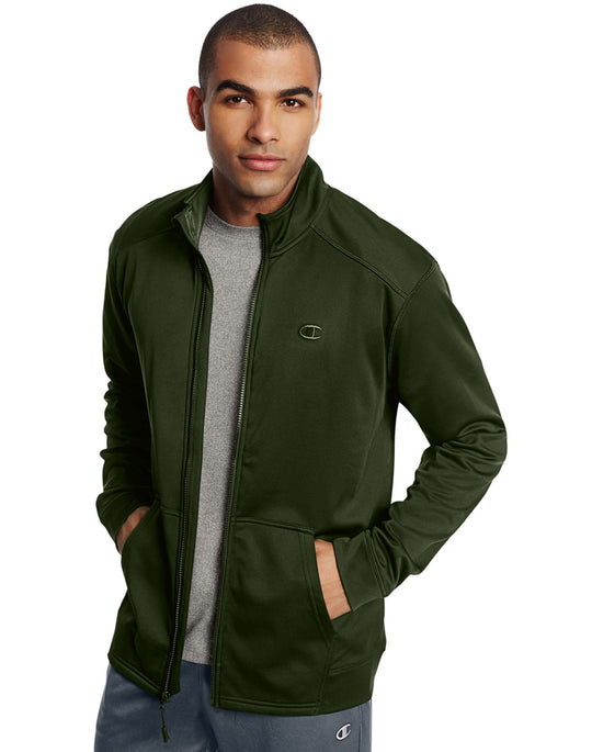 Champion Men`s Tech Fleece Full Zip Jacket