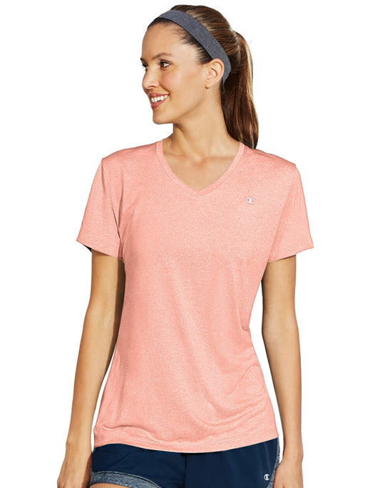 Champion Vapor® Women`s Stripe V-Neck Tee