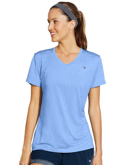 Champion Vapor® Women`s Stripe V-Neck Tee