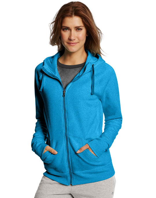 Champion Women`s Fleece Full Zip Hoodie