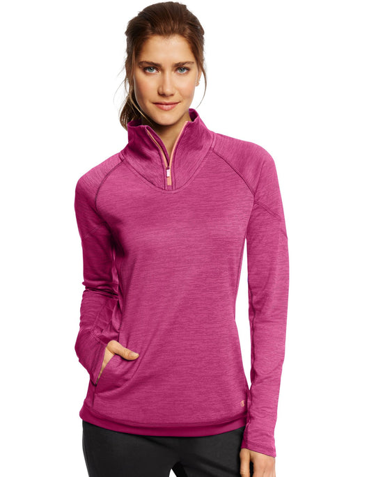 Champion Women`s Tech Fleece 1/4 Zip Pullover