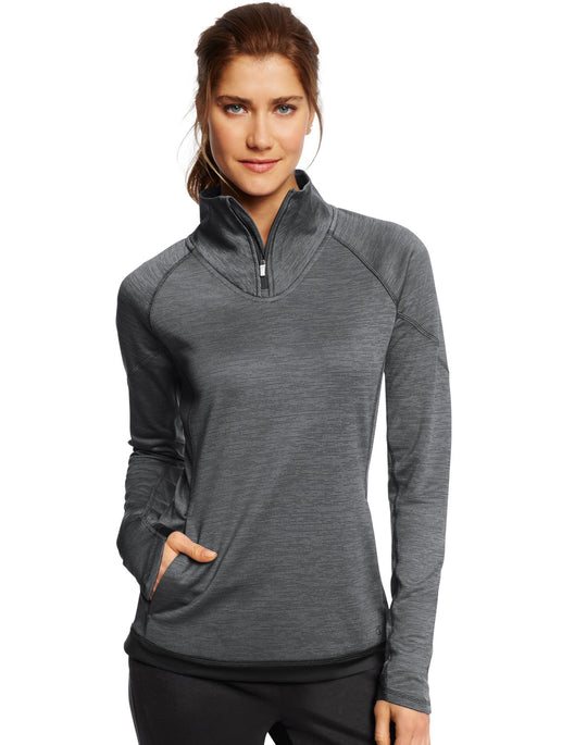 Champion Women`s Tech Fleece 1/4 Zip Pullover