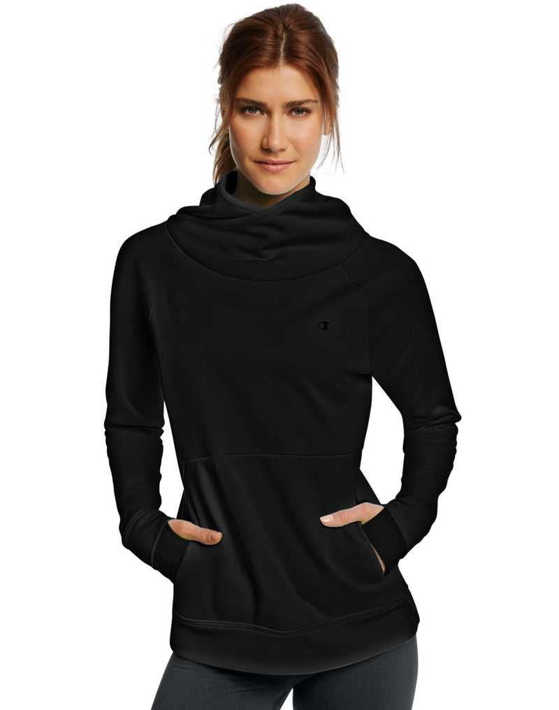 Champion Women`s Tech Fleece Funnel Neck