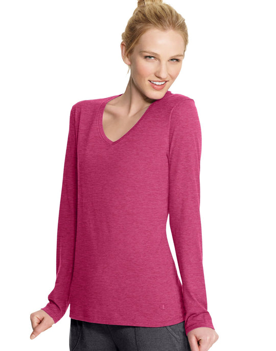 Champion Women`s Authentic Jersey Long Sleeve Tee