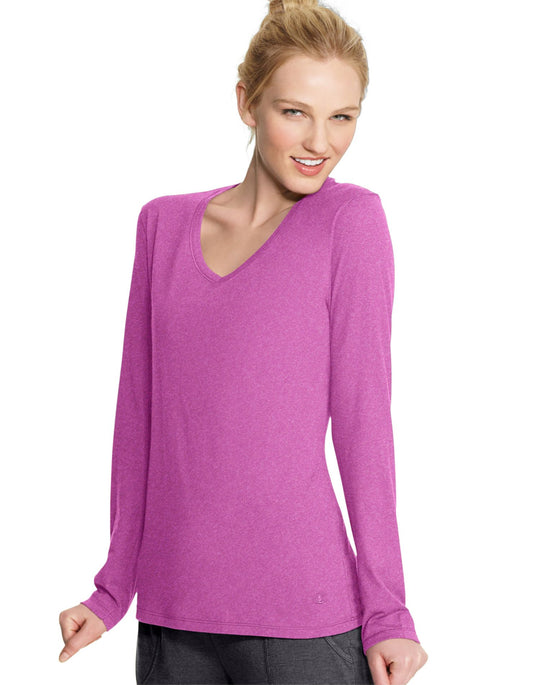 Champion Women`s Authentic Jersey Long Sleeve Tee