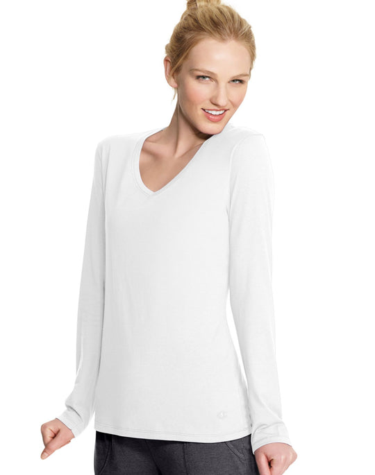 Champion Women`s Authentic Jersey Long Sleeve Tee