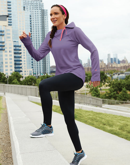 Champion Women’s Tech Fleece Open Bottom Top