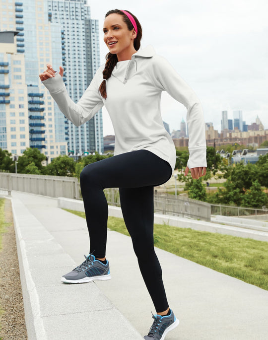 Champion Women’s Tech Fleece Open Bottom Top