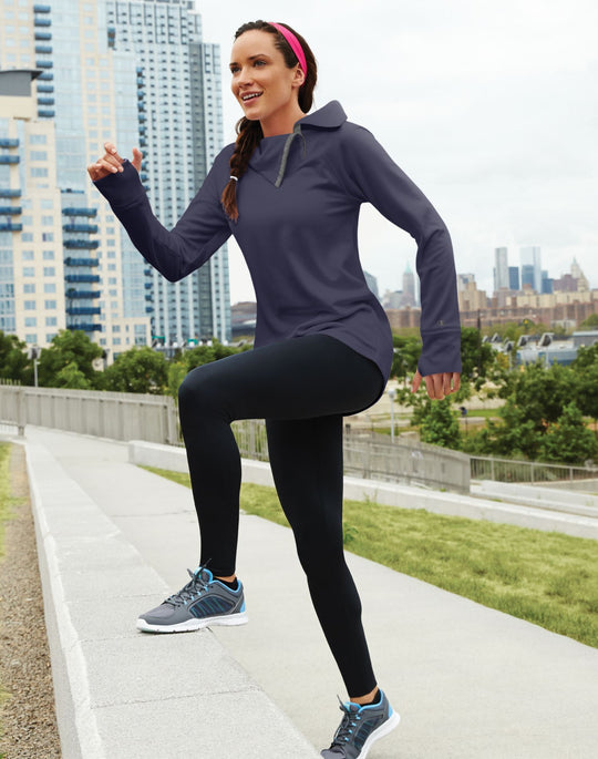 Champion Women’s Tech Fleece Open Bottom Top