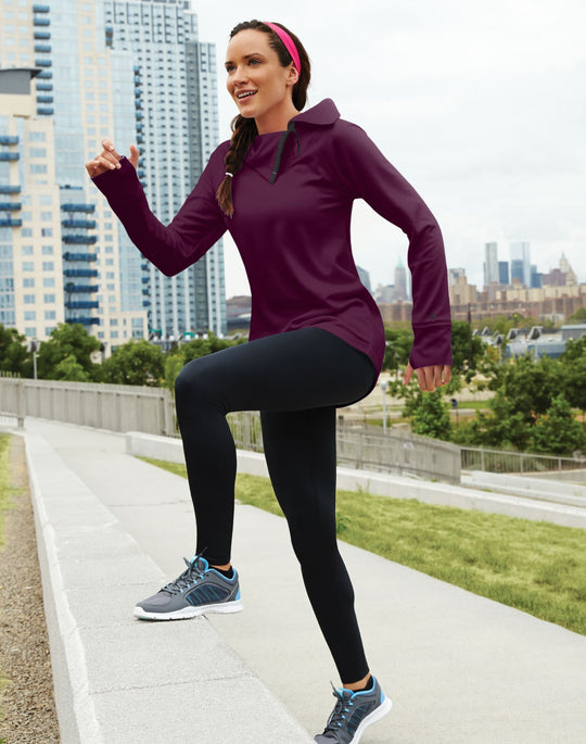 Champion Women’s Tech Fleece Open Bottom Top