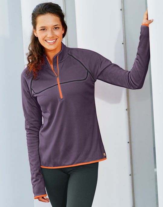 Champion Women’s Tech Fleece 1/4 Zip Pullover